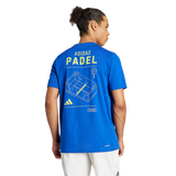 Padel Graphic Tee Navy 2024